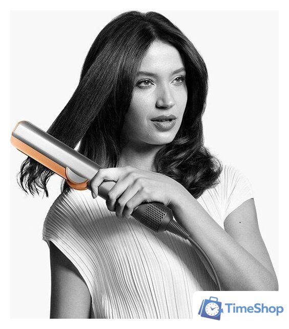 Выпрямитель Dyson Airstrait (евровилка, никель/медный) - Изображение №4 — Интернет-магазин Time-Shop