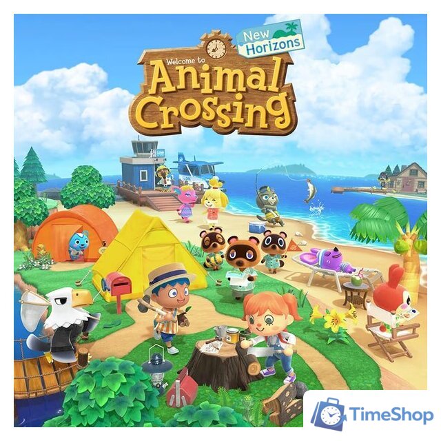 Игровая приставка Nintendo Switch Lite (синий + Animal Crossing: New Horizons) - Изображение №5 — Интернет-магазин Time-Shop