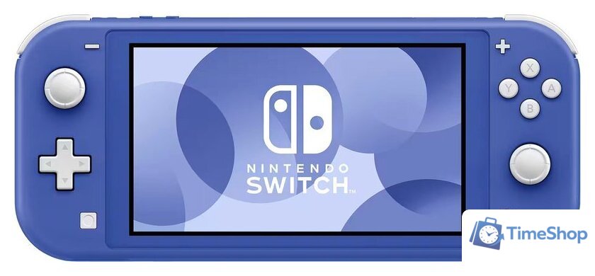 Игровая приставка Nintendo Switch Lite (синий + Animal Crossing: New Horizons) - Изображение №2 — Интернет-магазин Time-Shop