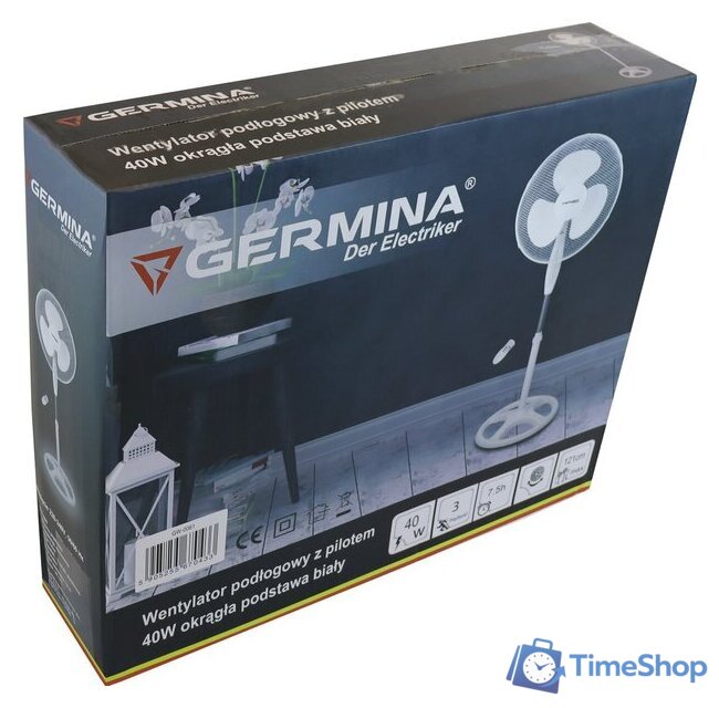 Вентилятор Germina GW-0061 - Изображение №4 — Интернет-магазин Time-Shop