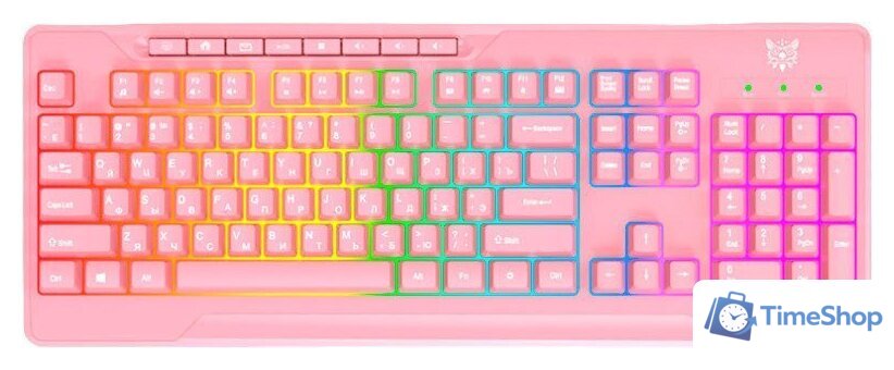Клавиатура Onikuma Onikuma G32 Pink Knight - Изображение №1 — Интернет-магазин Time-Shop