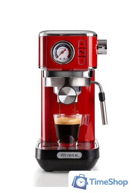 Рожковая кофеварка Ariete Espresso Slim Moderna 1381/33 - Изображение №2 — Интернет-магазин Time-Shop