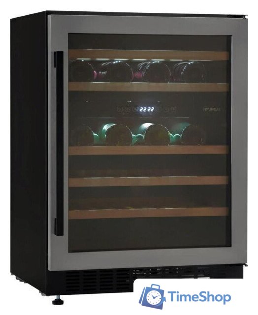 Винный шкаф Hyundai HBWC 0861 DU - Изображение №6 — Интернет-магазин Time-Shop