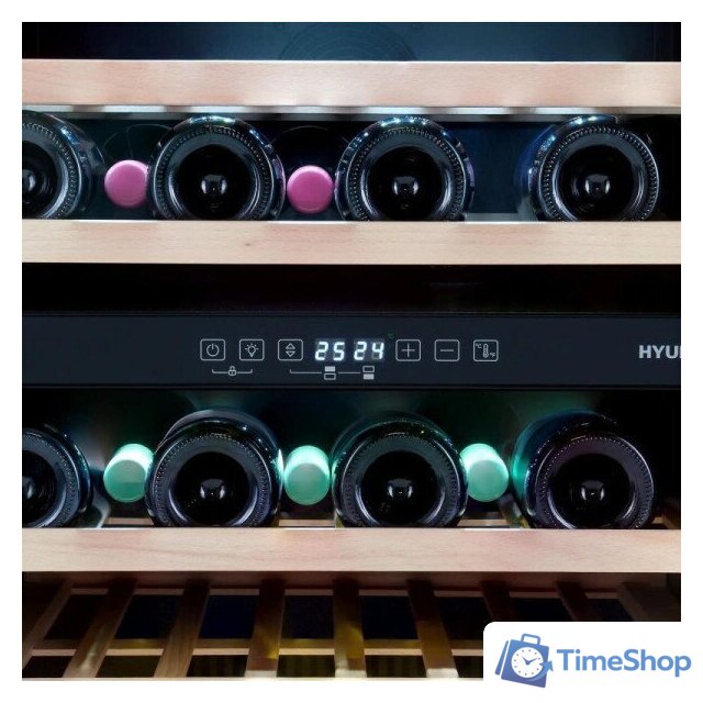 Винный шкаф Hyundai HBWC 0861 DU - Изображение №5 — Интернет-магазин Time-Shop