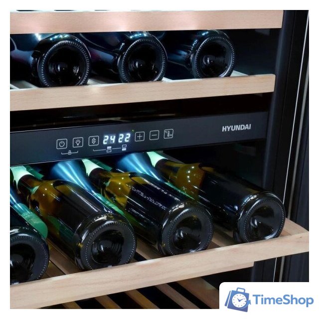 Винный шкаф Hyundai HBWC 0861 DU - Изображение №2 — Интернет-магазин Time-Shop