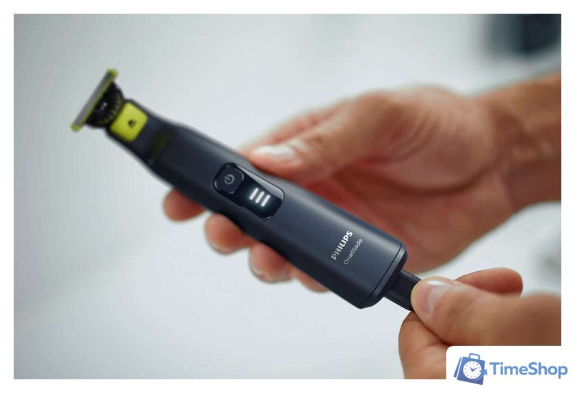 Универсальный триммер Philips OneBlade Pro QP6541/15 - Изображение №3 — Интернет-магазин Time-Shop