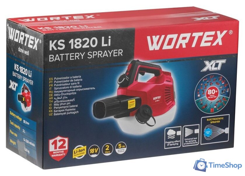 Аккумуляторный опрыскиватель Wortex KS 1820 Li ALL1 XLT Set 1335926 (с 1-им АКБ) - Изображение №12 — Интернет-магазин Time-Shop