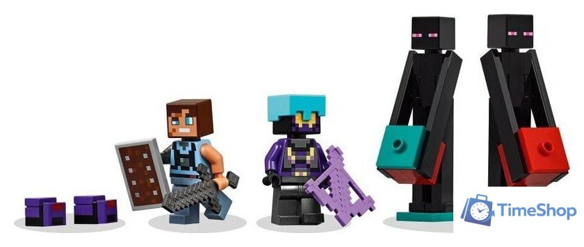 Конструктор LEGO Minecraft 21279 Башня Эндермена - Изображение №3 — Интернет-магазин Time-Shop