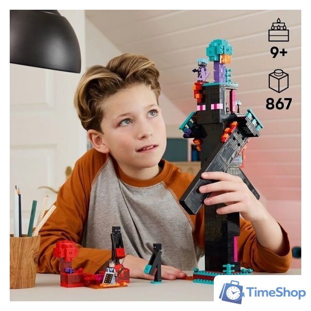 Конструктор LEGO Minecraft 21279 Башня Эндермена - Изображение №5 — Интернет-магазин Time-Shop
