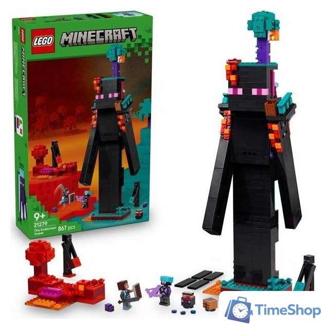 Конструктор LEGO Minecraft 21279 Башня Эндермена - Изображение №1 — Интернет-магазин Time-Shop