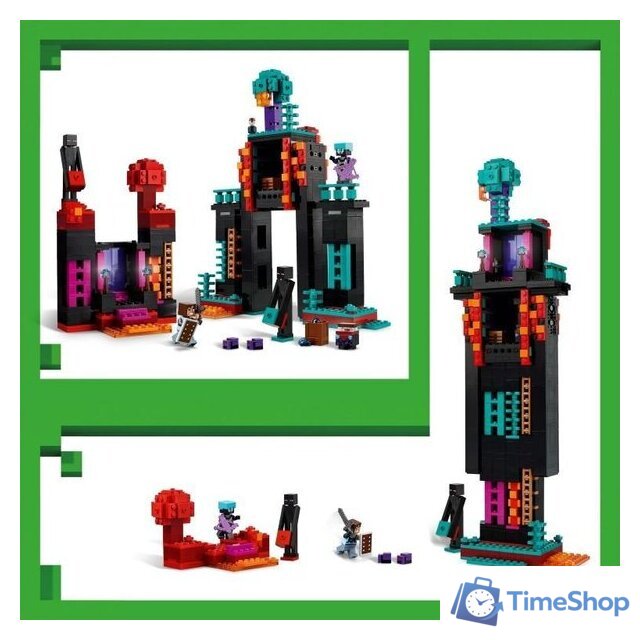 Конструктор LEGO Minecraft 21279 Башня Эндермена - Изображение №4 — Интернет-магазин Time-Shop