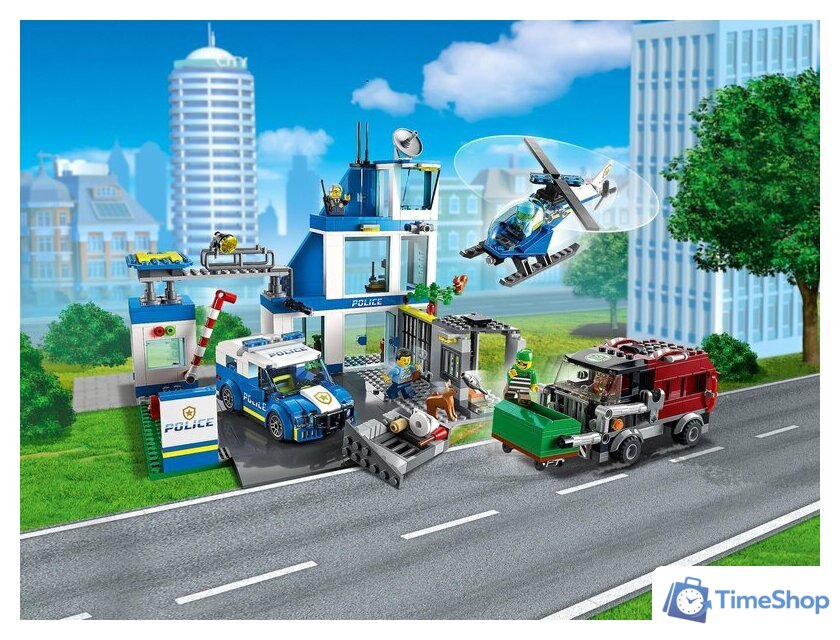 Конструктор LEGO City 60316 Полицейский участок - Изображение №29 — Интернет-магазин Time-Shop