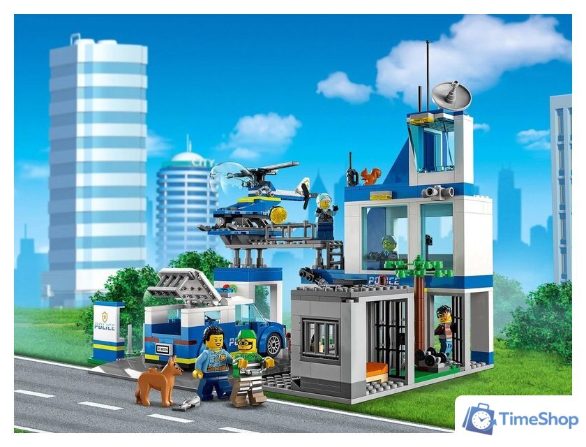 Конструктор LEGO City 60316 Полицейский участок - Изображение №30 — Интернет-магазин Time-Shop
