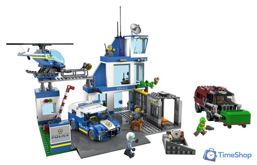 Конструктор LEGO City 60316 Полицейский участок - Изображение №10 — Интернет-магазин Time-Shop