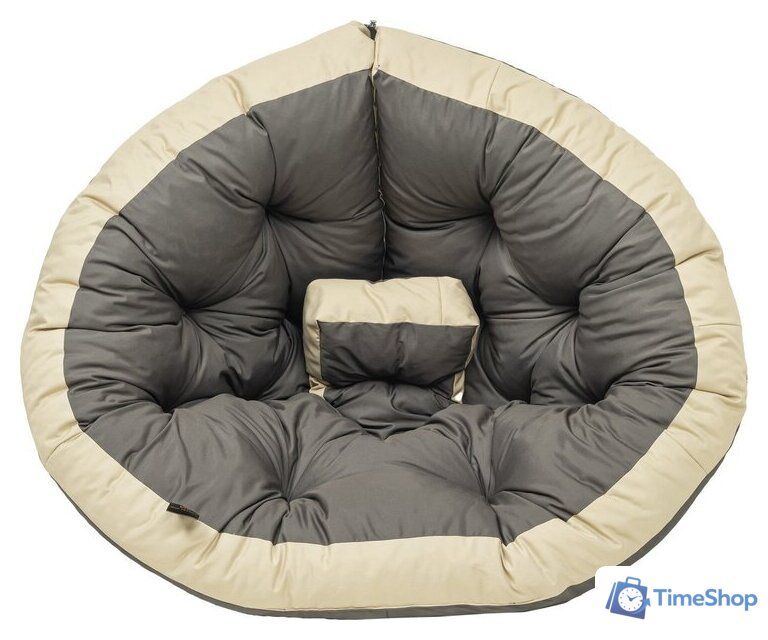 Кресло-мешок Mio Tesoro 4с0013тр (L, серый/бежевый) - Изображение №2 — Интернет-магазин Time-Shop