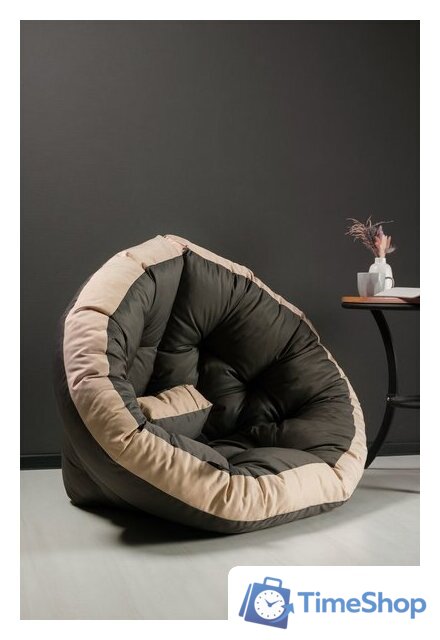 Кресло-мешок Mio Tesoro 4с0013тр (L, серый/бежевый) - Изображение №6 — Интернет-магазин Time-Shop