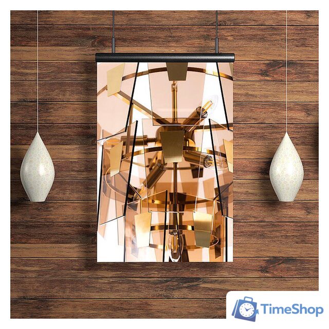 Подвесная люстра Arte Lamp Sophia A4066LM-6PB - Изображение №4 — Интернет-магазин Time-Shop