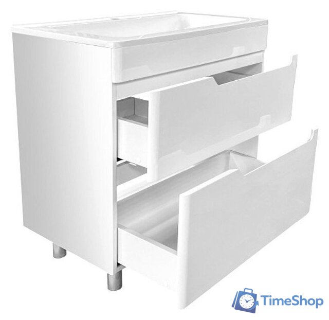  Эстет Тумба с умывальником Kare Luxe ФР-00005719 - Изображение №3 — Интернет-магазин Time-Shop