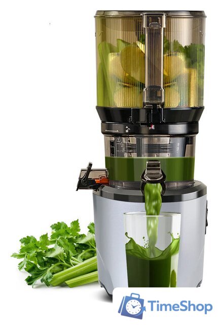 Соковыжималка Kuvings AUTO10 (серебристый) - Изображение №1 — Интернет-магазин Time-Shop