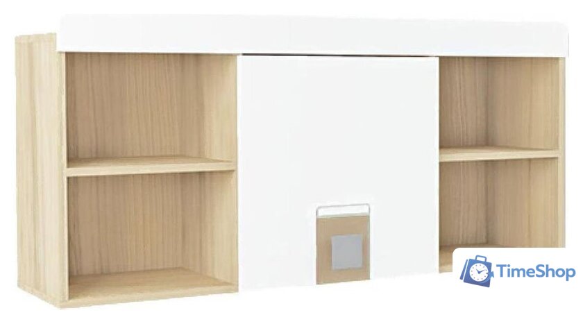 Полка Аквилон Стиль №7 (туя светлая/кофе с молоком) - Изображение №1 — Интернет-магазин Time-Shop