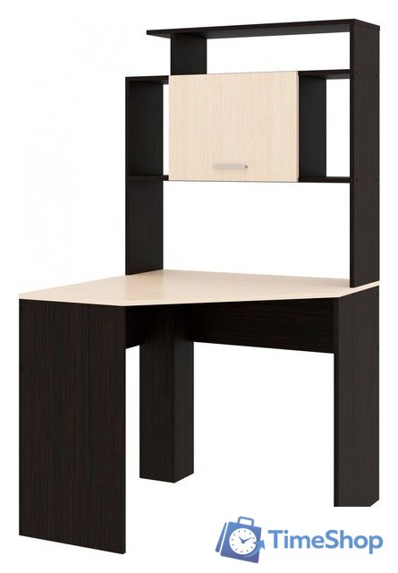 Стол Памир ПКС-8 угловой (венге/дуб белфорт) - Изображение №1 — Интернет-магазин Time-Shop