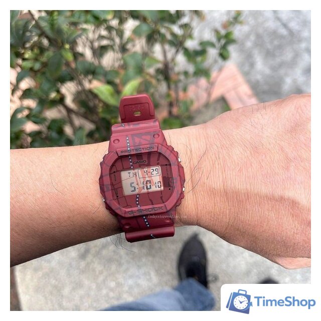 Наручные часы Casio G-Shock DW-5600SBY-4 - Изображение №4 — Интернет-магазин Time-Shop