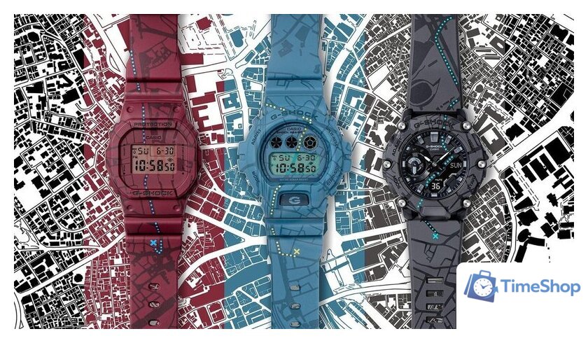 Наручные часы Casio G-Shock DW-5600SBY-4 - Изображение №3 — Интернет-магазин Time-Shop