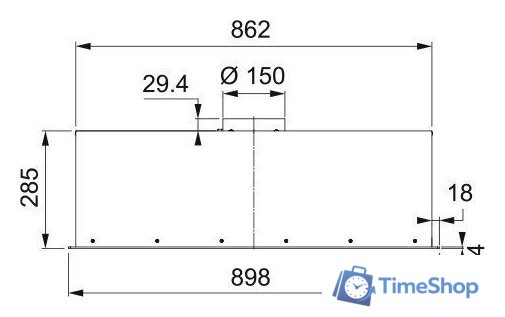 Кухонная вытяжка Franke Evo 90 BK 305.0738.601 - Изображение №14 — Интернет-магазин Time-Shop