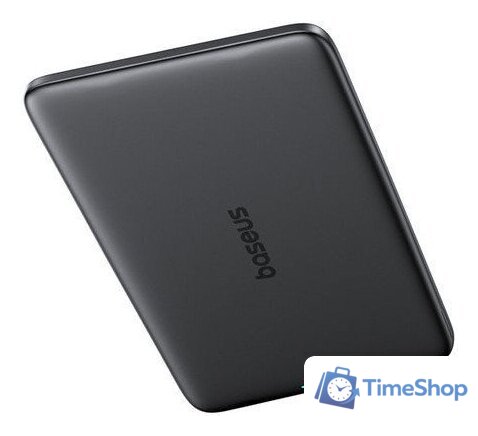 Внешний аккумулятор Baseus PicoGo AM41 Ultra-Slim Magnetic Power Bank 5000mAh (черный) - Изображение №2 — Интернет-магазин Time-Shop