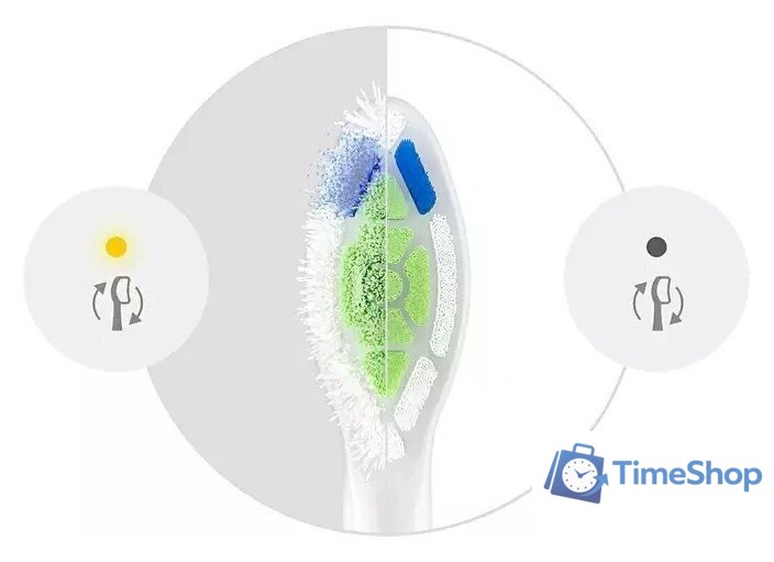 Электрическая зубная щетка Philips Sonicare Series 5300 HX7108/01 - Изображение №6 — Интернет-магазин Time-Shop