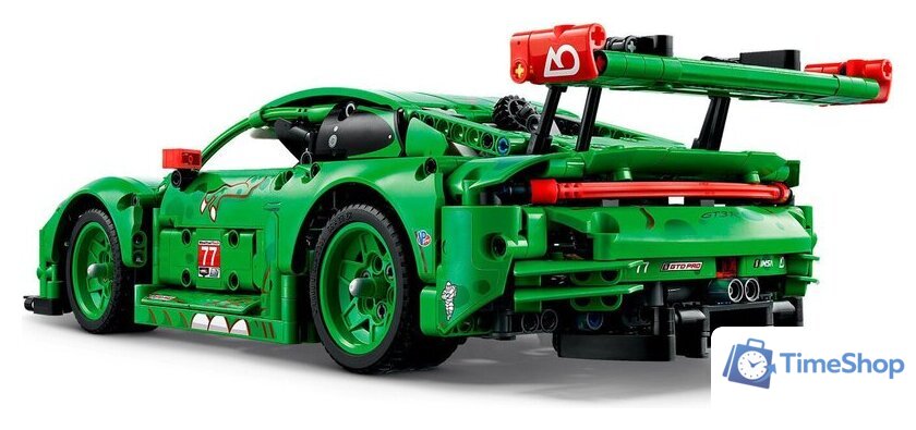 Конструктор LEGO Technic 42224 Porsche 911 GT3 R REXY AO - Изображение №4 — Интернет-магазин Time-Shop