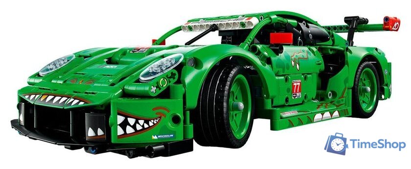 Конструктор LEGO Technic 42224 Porsche 911 GT3 R REXY AO - Изображение №5 — Интернет-магазин Time-Shop