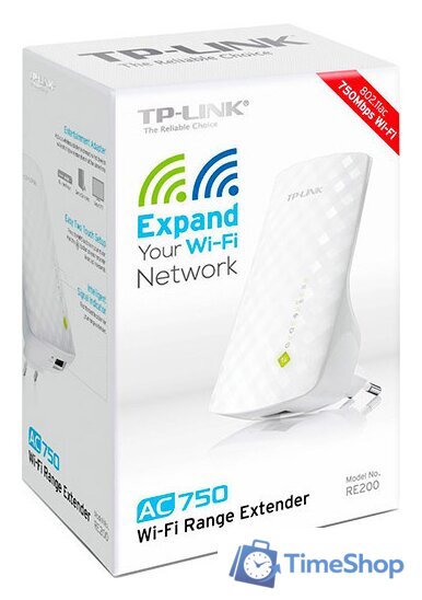 Усилитель Wi-Fi TP-Link AC750 RE200 - Изображение №4 — Интернет-магазин Time-Shop