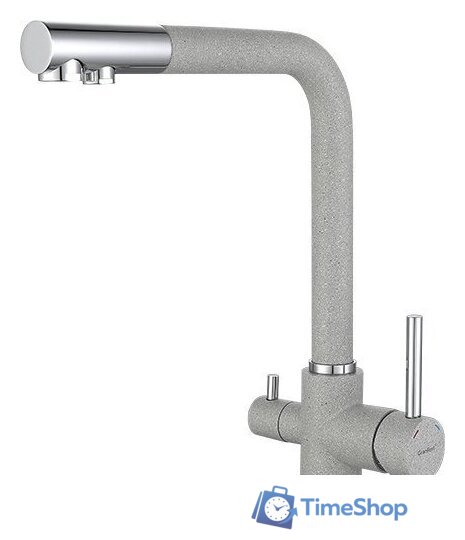 Смеситель GranFest Мрамор 3611 (серый) - Изображение №1 — Интернет-магазин Time-Shop