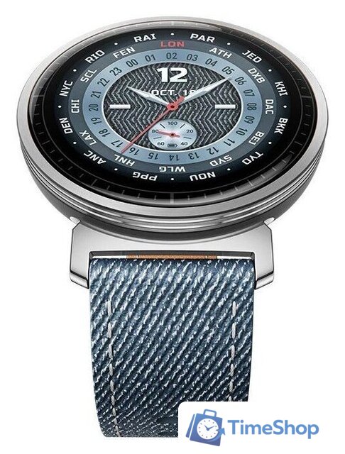 Умные часы HONOR Watch Fit IVY-B19С (синий джинс) - Изображение №4 — Интернет-магазин Time-Shop