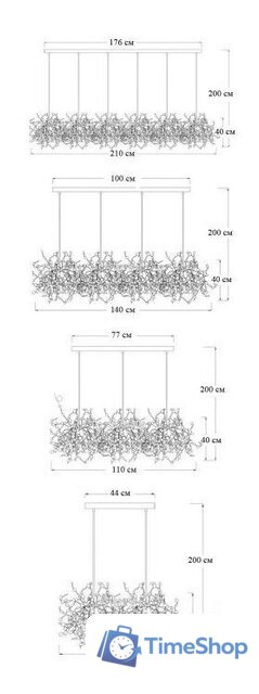 Подвесная люстра ImperiumLoft 40.1444 84495-22 - Изображение №4 — Интернет-магазин Time-Shop