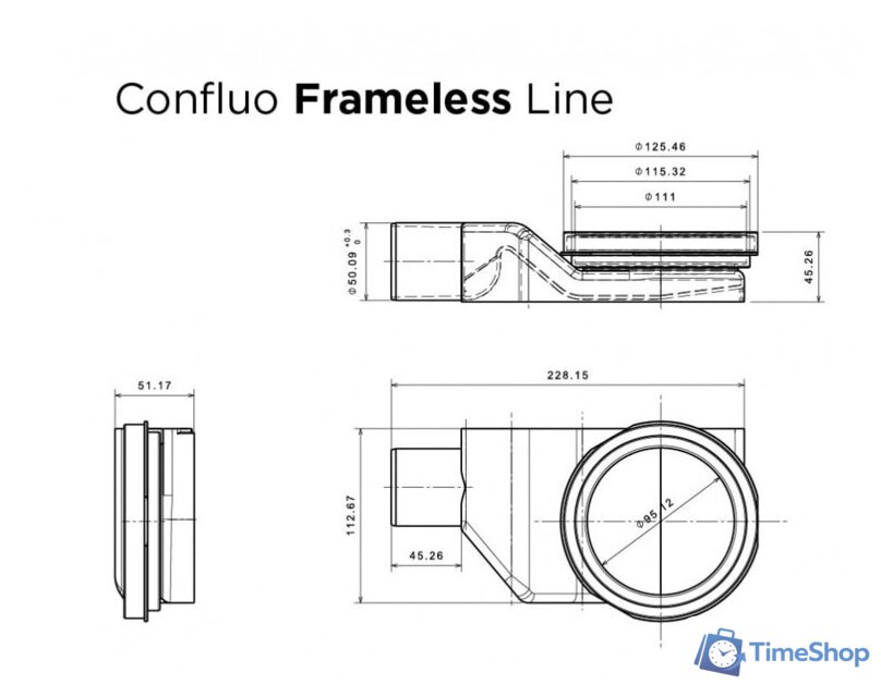 Трап/канал Pestan Confluo Frameless Line 850 241324 13701233 - Изображение №22 — Интернет-магазин Time-Shop