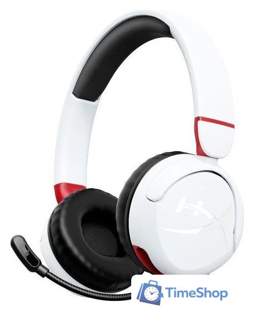 Наушники HyperX Cloud Mini Wireless (белый) - Изображение №1 — Интернет-магазин Time-Shop