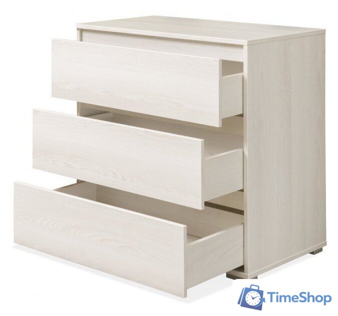 Комод Рэйгрупп Aleksa РГ-03 ARG-3 8179945 (ясень снежный) - Изображение №3 — Интернет-магазин Time-Shop