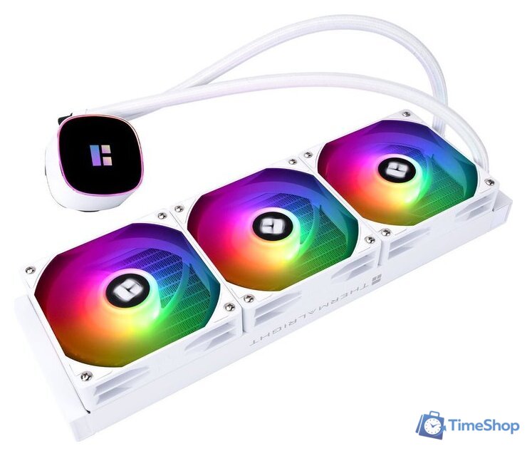 Система жидкостного охлаждения для процессора Thermalright Frozen Horizon 360 ARGB V2 (белый) - Изображение №8 — Интернет-магазин Time-Shop