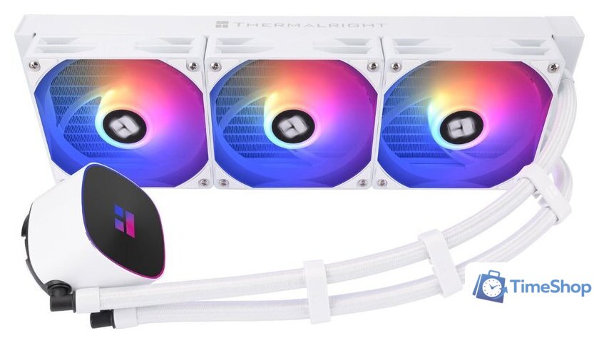 Система жидкостного охлаждения для процессора Thermalright Frozen Horizon 360 ARGB V2 (белый) - Изображение №7 — Интернет-магазин Time-Shop