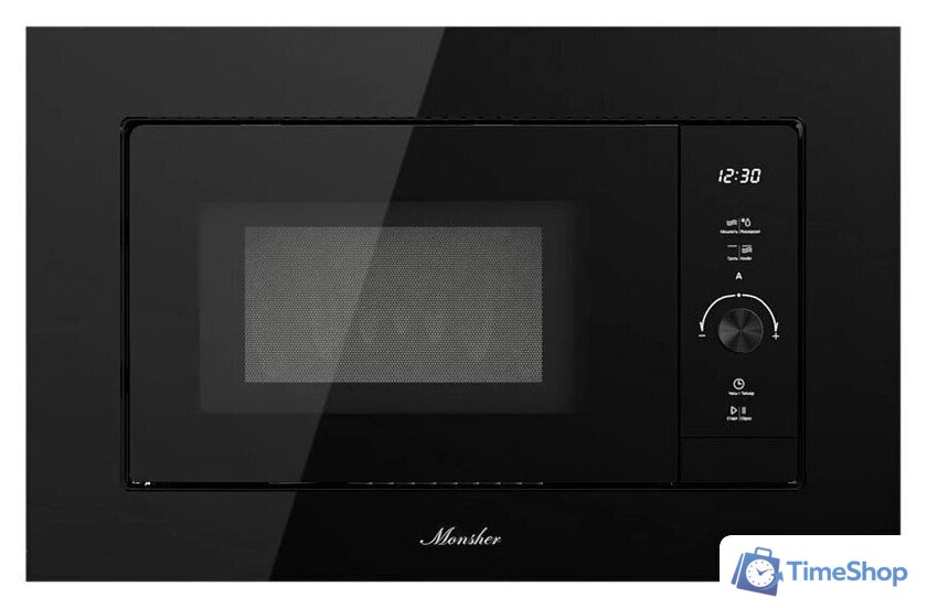 Микроволновая печь Monsher MMH 1120 Noir - Изображение №1 — Интернет-магазин Time-Shop