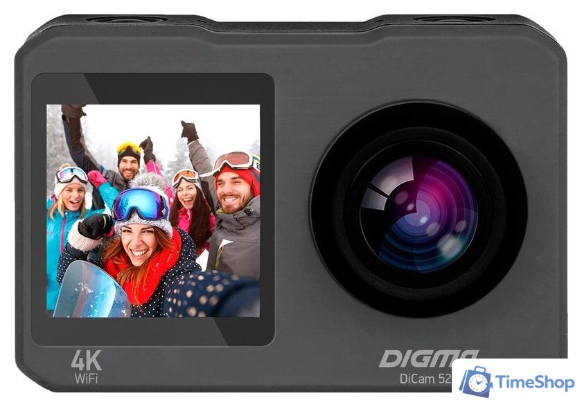 Экшен-камера Digma DiCam 520 - Изображение №1 — Интернет-магазин Time-Shop