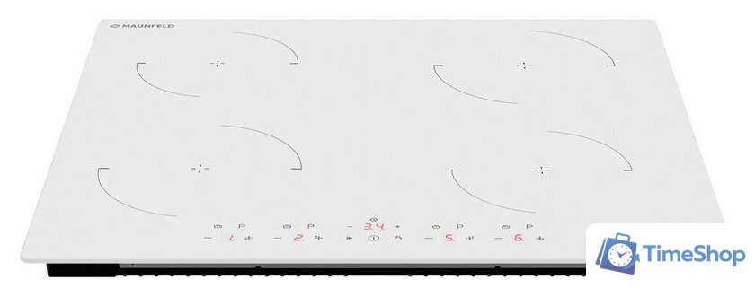 Варочная панель MAUNFELD CVI604EXWH - Изображение №2 — Интернет-магазин Time-Shop