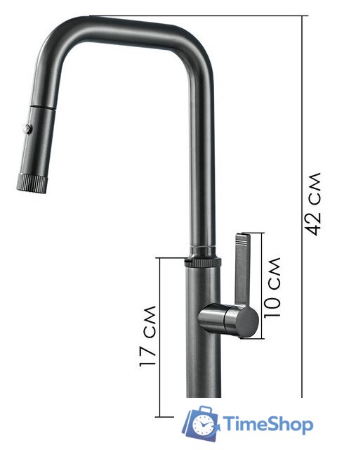 Смеситель Ekko E6002-8 - Изображение №2 — Интернет-магазин Time-Shop