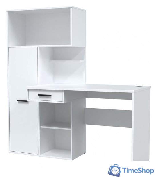 Стол Интерлиния Skill-06 (белый/белый) - Изображение №1 — Интернет-магазин Time-Shop