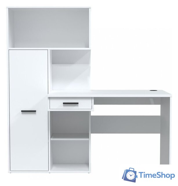 Стол Интерлиния Skill-06 (белый/белый) - Изображение №3 — Интернет-магазин Time-Shop