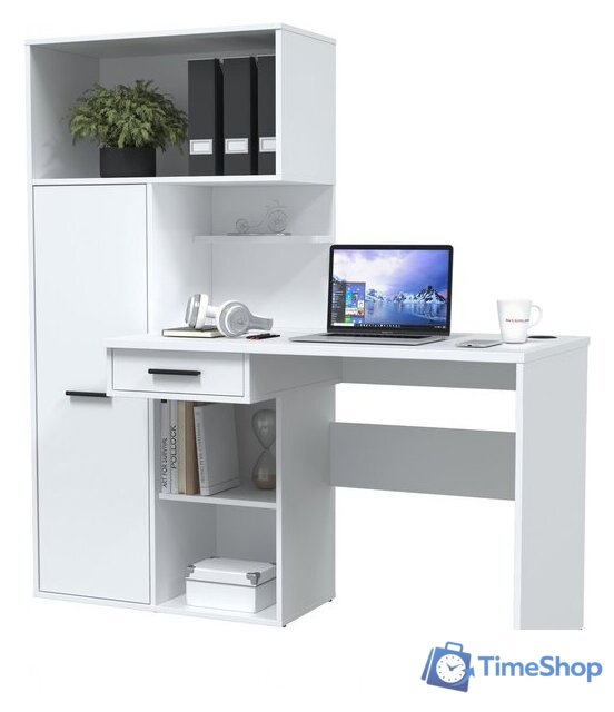 Стол Интерлиния Skill-06 (белый/белый) - Изображение №2 — Интернет-магазин Time-Shop