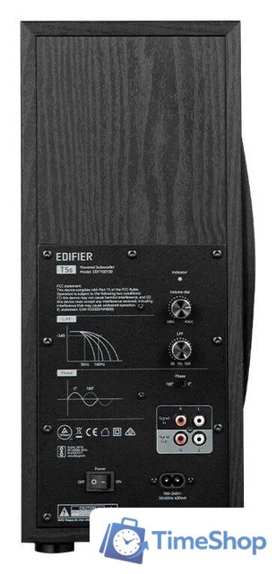 Проводной сабвуфер Edifier T5s (черный) - Изображение №3 — Интернет-магазин Time-Shop