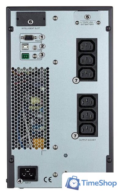 Источник бесперебойного питания Kiper Power Online ONE 3K Gen2 IEC (3000VA/3000W) - Изображение №2 — Интернет-магазин Time-Shop